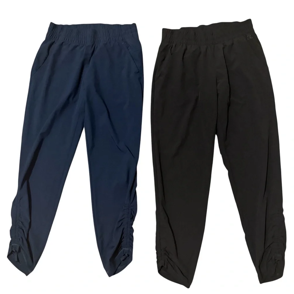 CALIA Journey Ruched Pants - 2 Pairs - Both Size Small - Picture 3 of 8